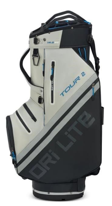Big Max Dri Lite Tour 2 cart bag, negro/blanco roto/azul