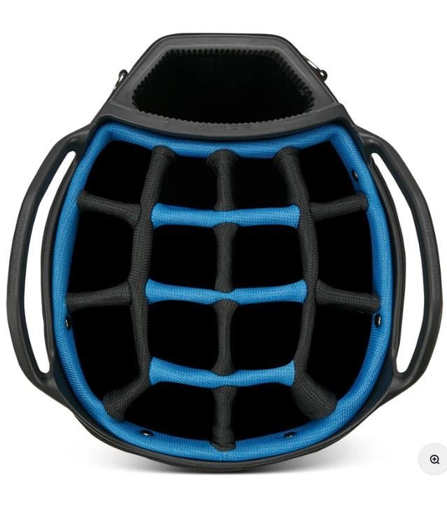 Big Max Dri Lite Tour 2 cart bag, negro/blanco roto/azul