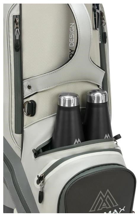 Big Max Dri Lite Tour 2 cart bag, gris camo/blanco roto