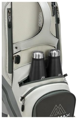 Big Max Dri Lite Tour 2 cart bag, gris camo/blanco roto