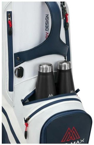Big Max Dri Lite Tour 2 cart bag, rojo/blanco/marino