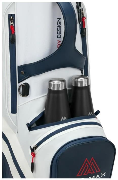 Big Max Dri Lite Tour 2 cart bag, rojo/blanco/marino
