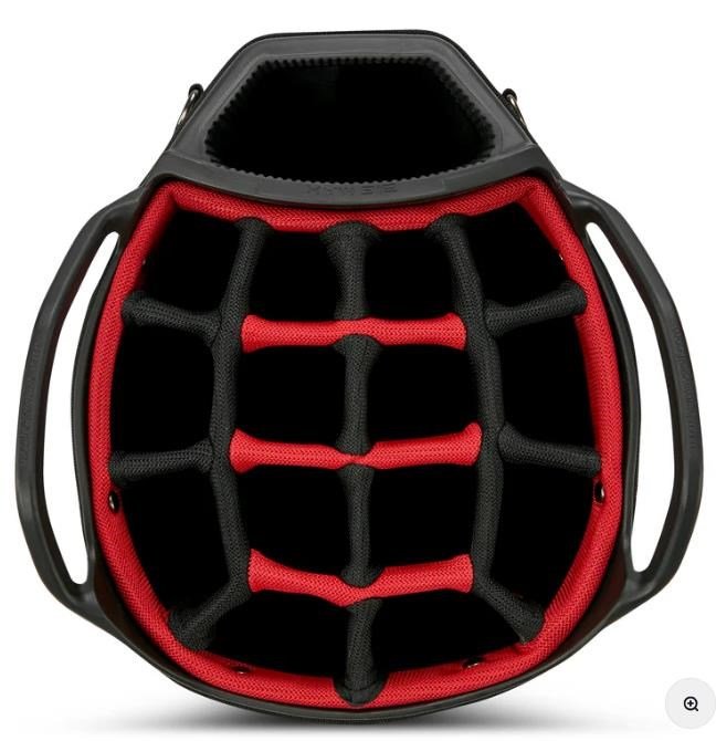 Big Max Dri Lite Tour 2 cart bag, rojo/blanco/marino