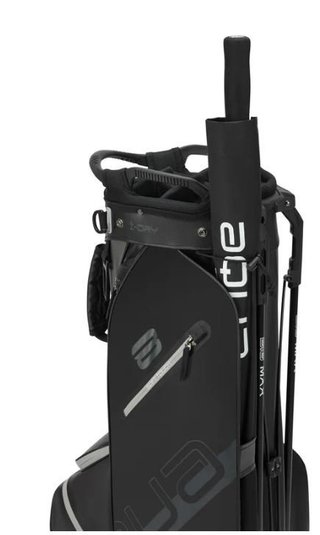 Big Max Aqua Eight H stand bag, negro/carbón