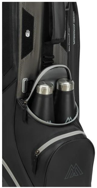 Big Max Aqua Eight H stand bag, negro/carbón