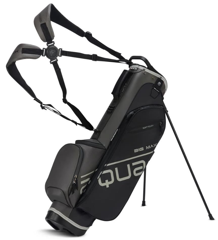 Big Max Aqua Seven H stand bag, negro/carbón