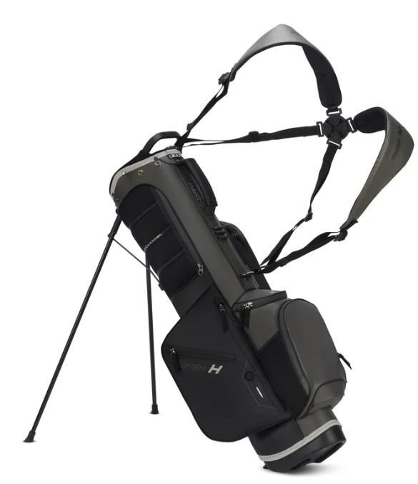 Big Max Aqua Seven H stand bag, negro/carbón