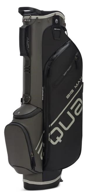 Big Max Aqua Seven H stand bag, negro/carbón