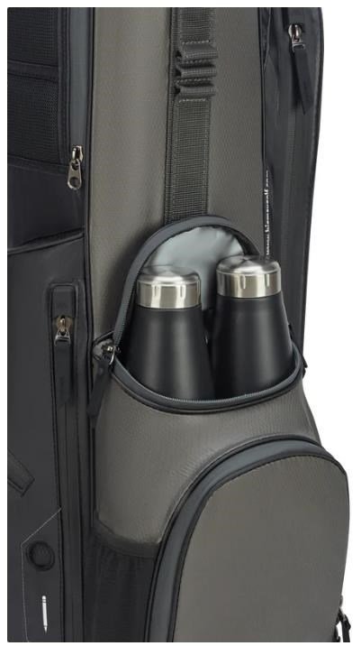Big Max Aqua Seven H stand bag, negro/carbón