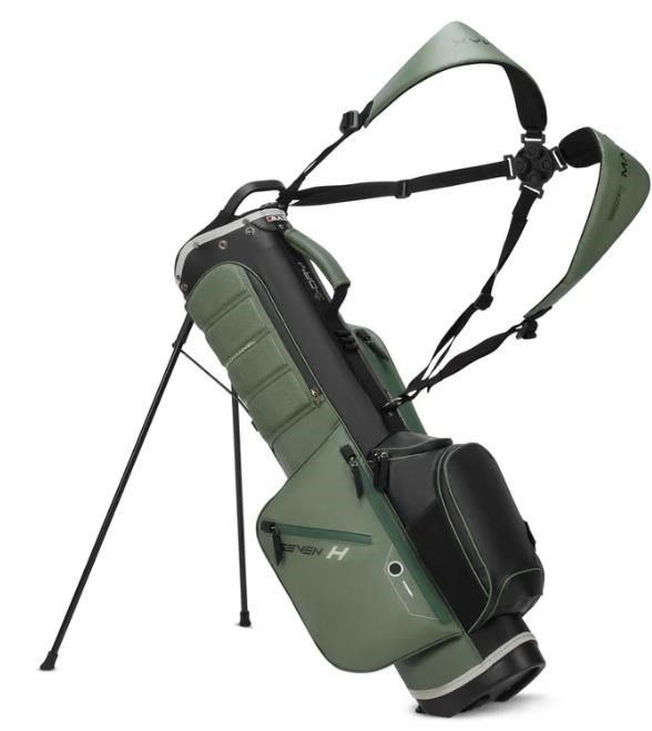 Big Max Aqua Seven H stand bag, negro/oliva/blanco roto