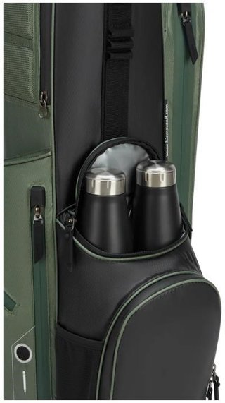 Big Max Aqua Seven H stand bag, negro/oliva/blanco roto