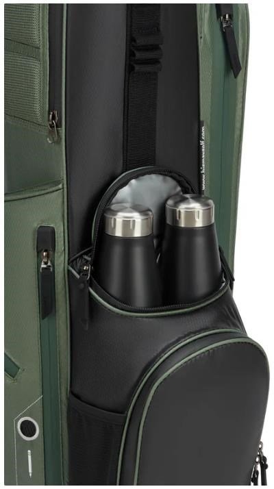 Big Max Aqua Seven H stand bag, negro/oliva/blanco roto