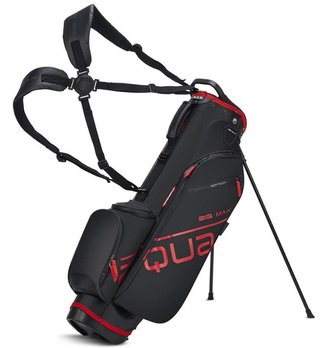 Big Max Aqua Seven H stand bag, negro/rojo