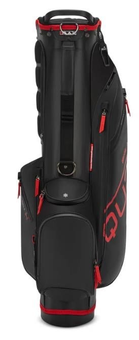 Big Max Aqua Seven H stand bag, negro/rojo