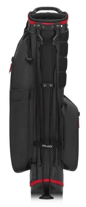 Big Max Aqua Seven H stand bag, negro/rojo