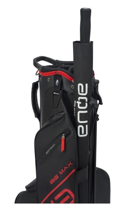 Big Max Aqua Seven H stand bag, negro/rojo