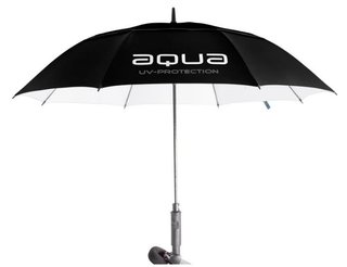 Big Max Aqua Umbrella UV paraguas 60", negro/carbón