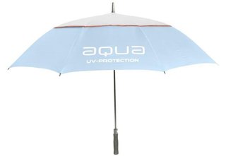 Big Max Aqua Umbrella UV paraguas 60", azul/blanco/melocotón