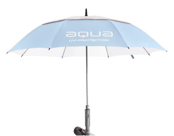 Big Max Aqua Umbrella UV paraguas 60", azul/blanco/melocotón