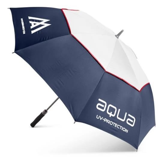 Big Max Aqua Umbrella UV paraguas 60", azul/blanco/rojo