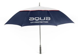 Big Max Aqua Umbrella UV paraguas 60", azul/blanco/rojo