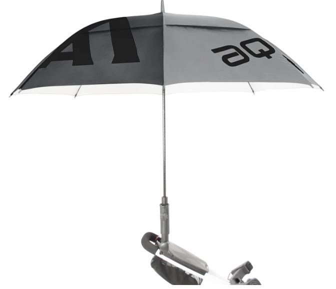 Big Max Aqua UV XL paraguas 68", carbón/gris