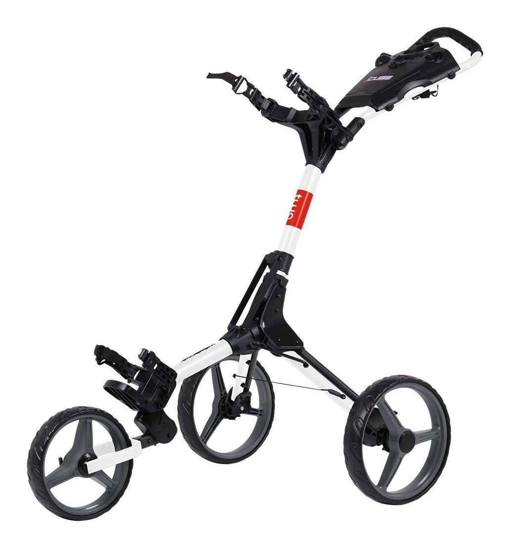 Wishbone Cube Two carrito manual, blanco/rojo