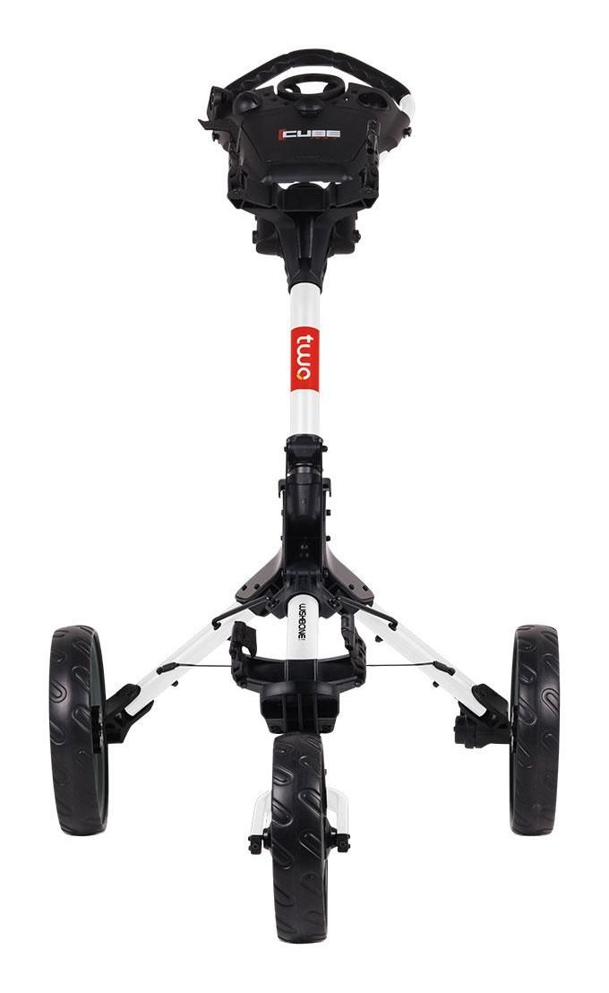 Wishbone Cube Two carrito manual, blanco/rojo