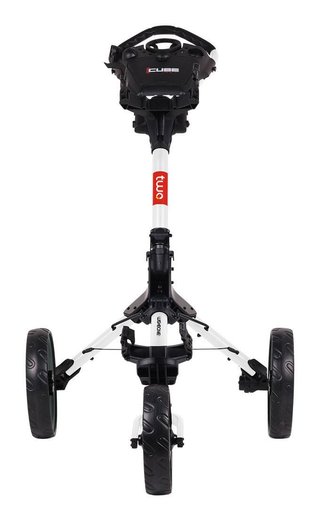 Wishbone Cube Two carrito manual, blanco/rojo