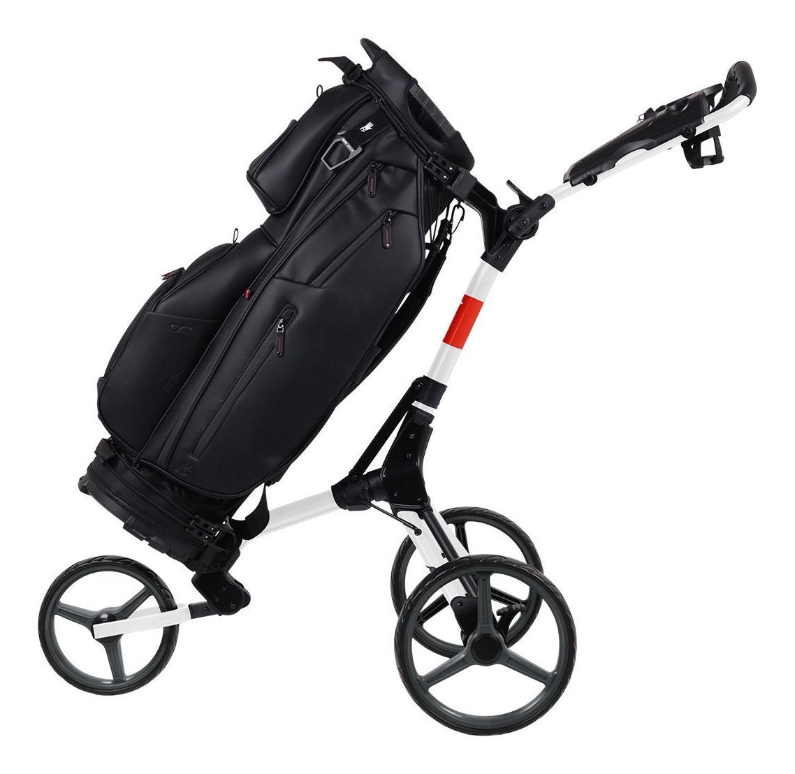 Wishbone Cube Two carrito manual, blanco/rojo