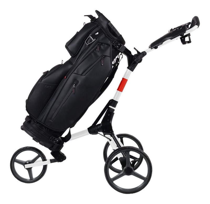 Wishbone Cube Two carrito manual, blanco/rojo