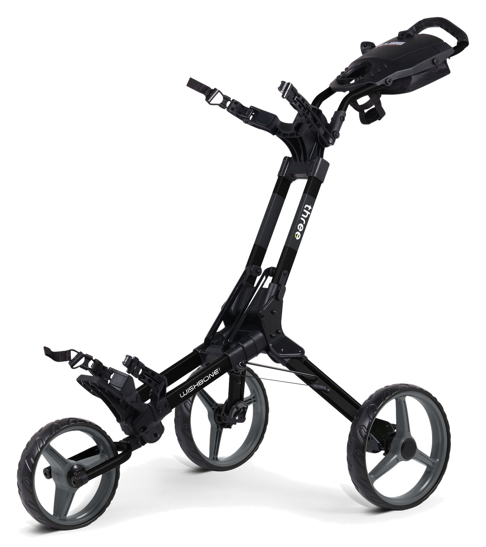 Wishbone Cube Three carrito manual, negro/blanco