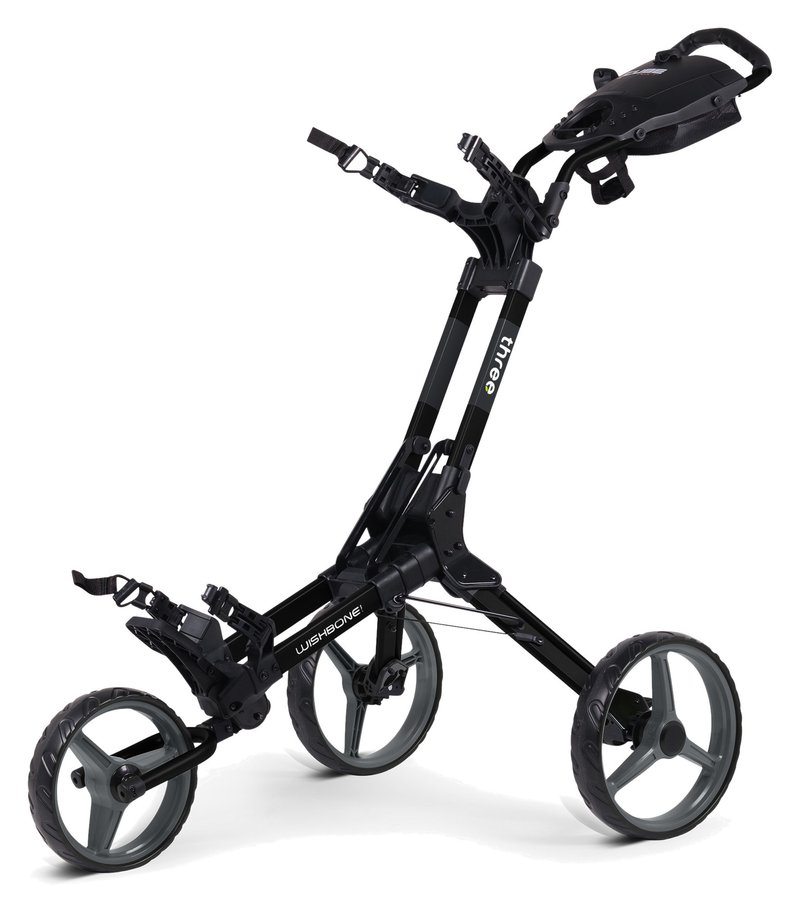 Wishbone Cube Three carrito manual, negro/blanco
