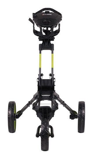 Wishbone Cube Three carrito manual, negro/lima
