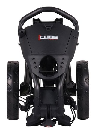 Wishbone Cube Three carrito manual, negro/lima