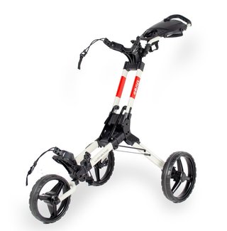 Wishbone Cube Three carrito manual, blanco/rojo