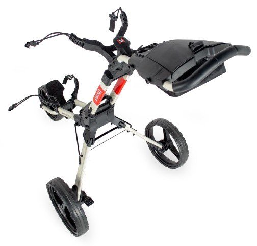 Wishbone Cube Three carrito manual, blanco/rojo