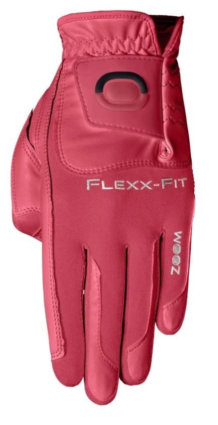 Zoom Zoom Hybrid guante de golf para hombre, rojo