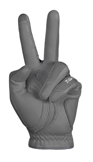 Zoom Zoom Hybrid guante de golf para hombre, gris