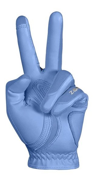 Zoom Zoom Hybrid guante de golf para hombre, azul