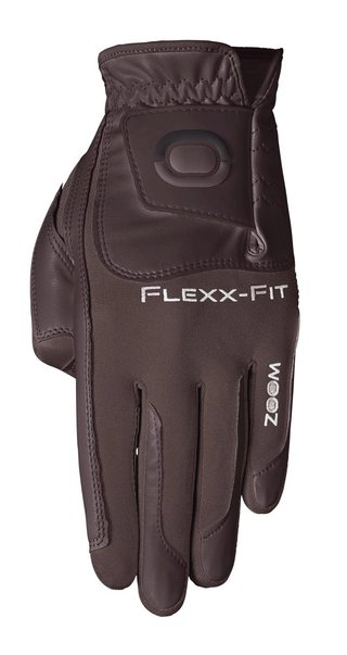 Zoom Zoom Hybrid guante de golf para hombre, marrón