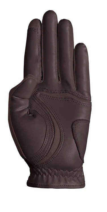 Zoom Zoom Hybrid guante de golf para hombre, marrón