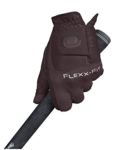 Zoom Zoom Hybrid guante de golf para hombre, marrón