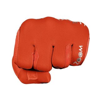 Zoom Zoom Hybrid guante de golf para hombre, naranja