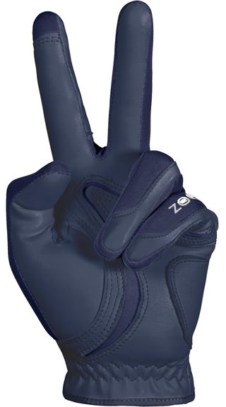 Zoom Zoom Hybrid guante de golf para mujer, azul marino