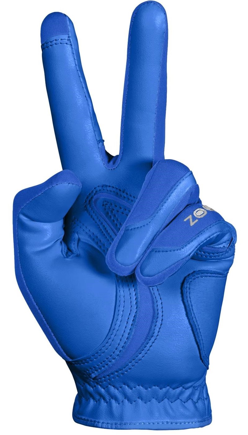 Zoom Zoom Hybrid guante de golf para mujer, azul