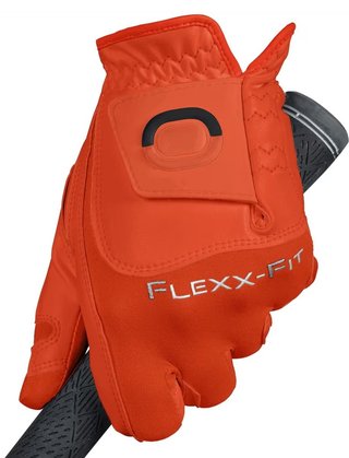 Zoom Zoom Hybrid guante de golf para mujer, naranja