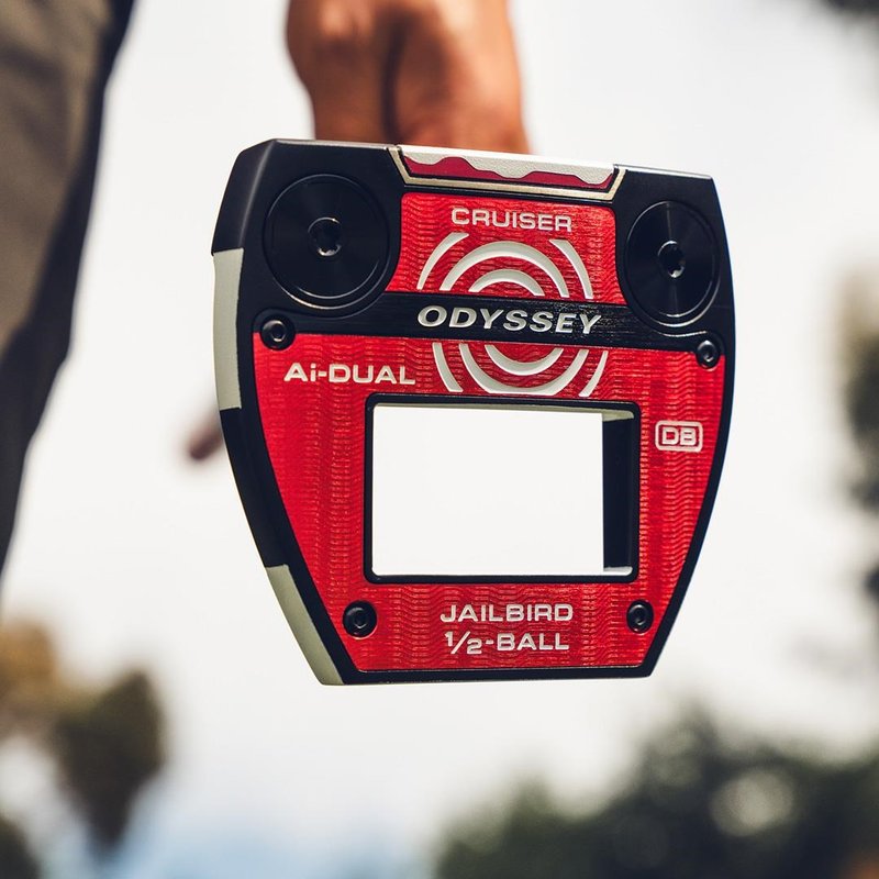 Odyssey Ai-DUAL Jailbird 1/2 Ball Cruiser putter
