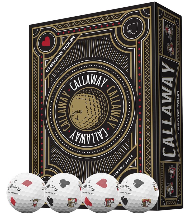 Callaway Chrome Tour Truvis Suits bolas de golf 2026