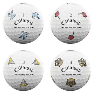 Callaway Limited Edition Chrome Tour Major Series: July Major pelotas de golf 2026 (12 pelotas)